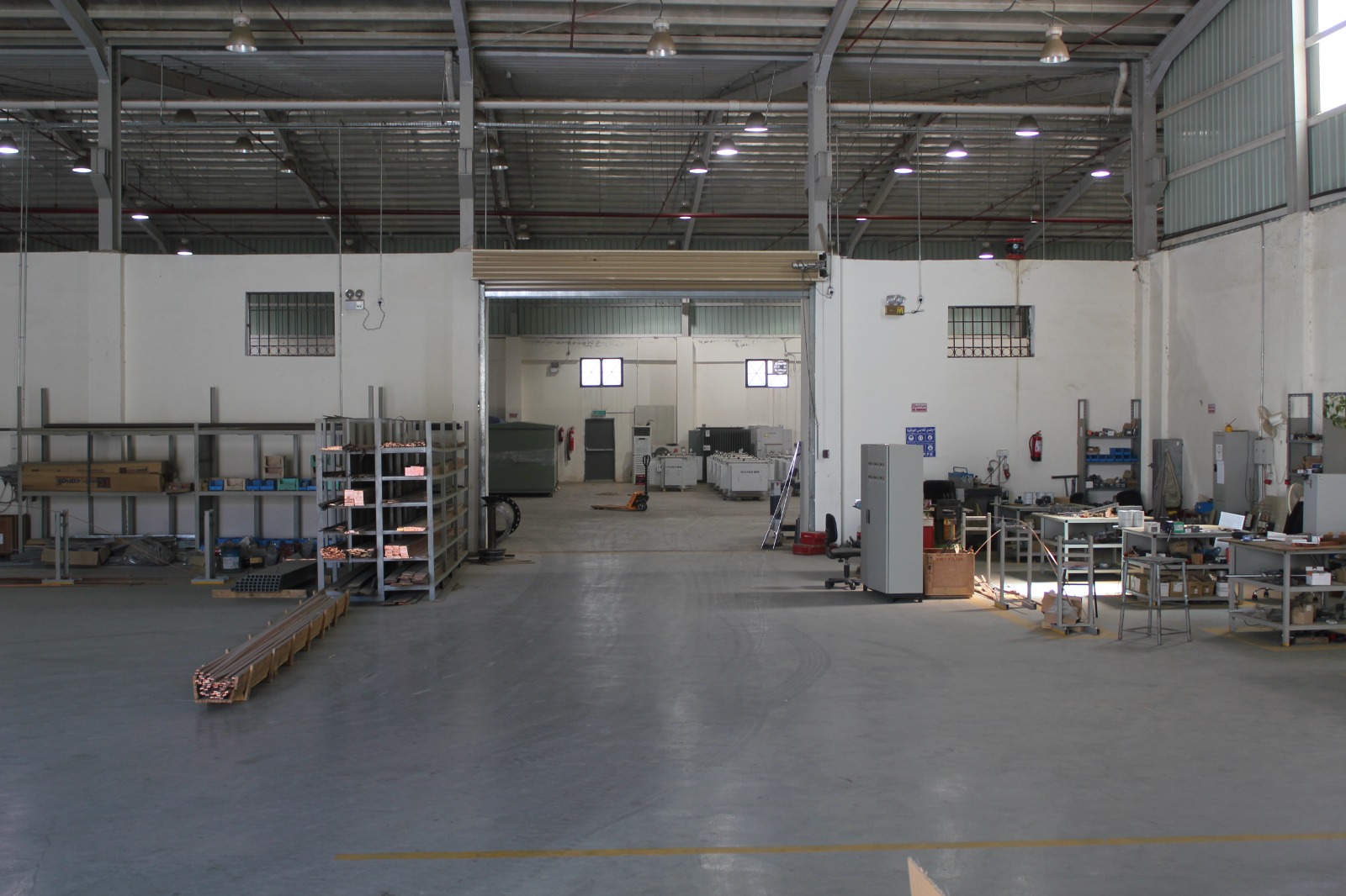 Al-Meftaha factory production floor